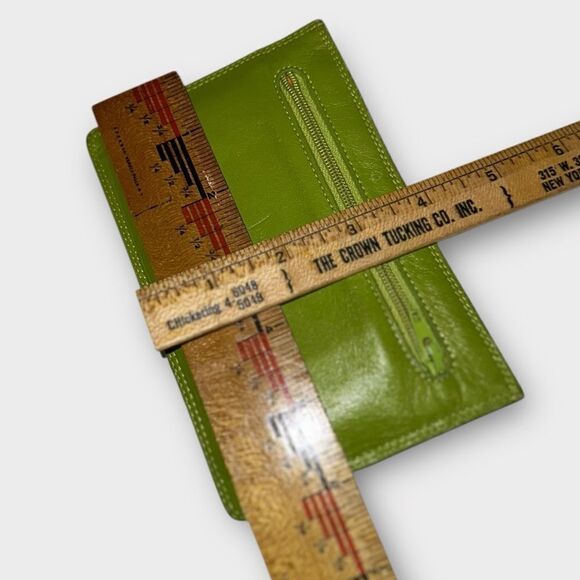 Multicolored Mywalit butter soft leather bifold credit card holder and zip purse - Picture 8 of 10